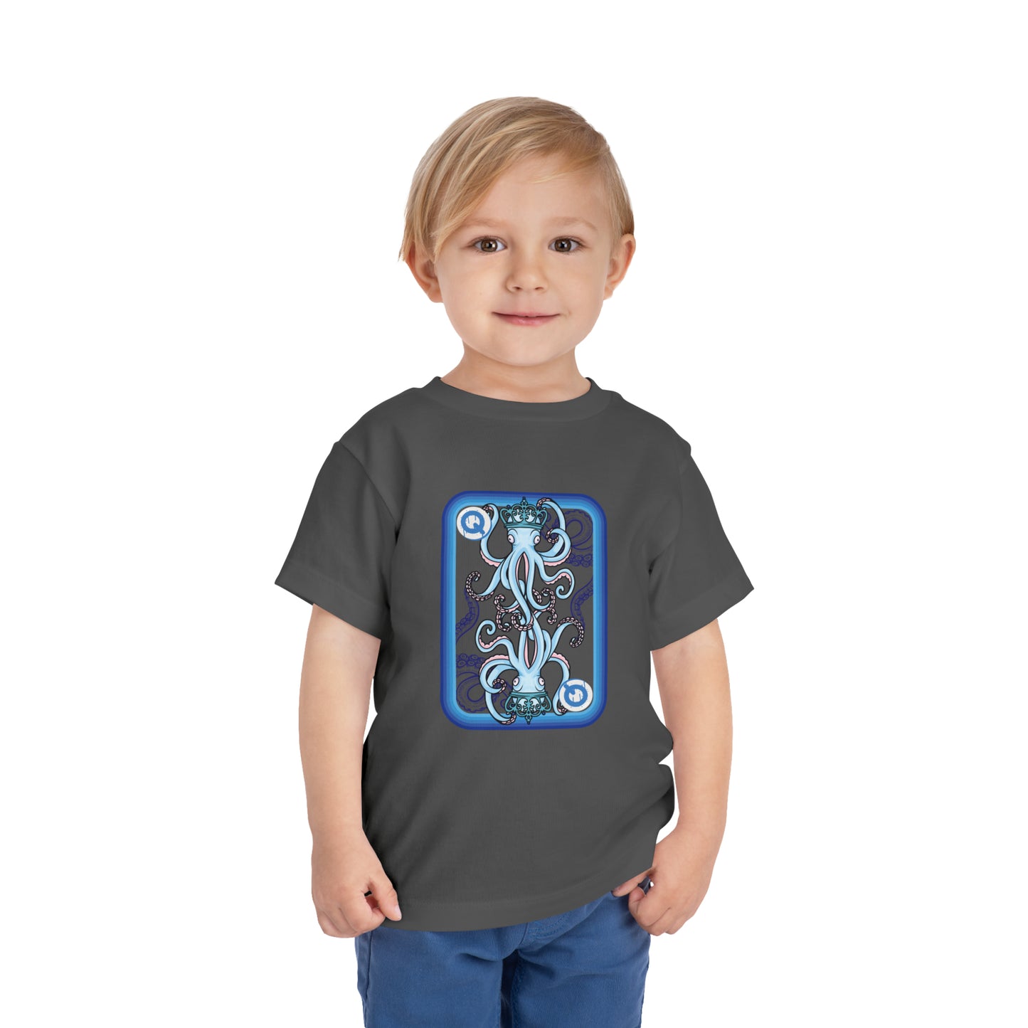 Queen of Fishes Toddler Short Sleeve Tee