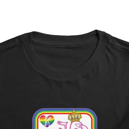 King of Rainbows Toddler Short Sleeve Tee