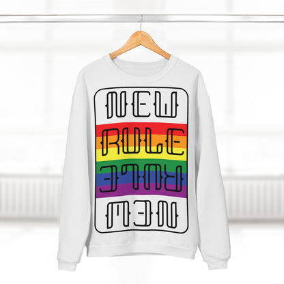 New Rule Rainbow Unisex Crew Neck Sweatshirt (EU)