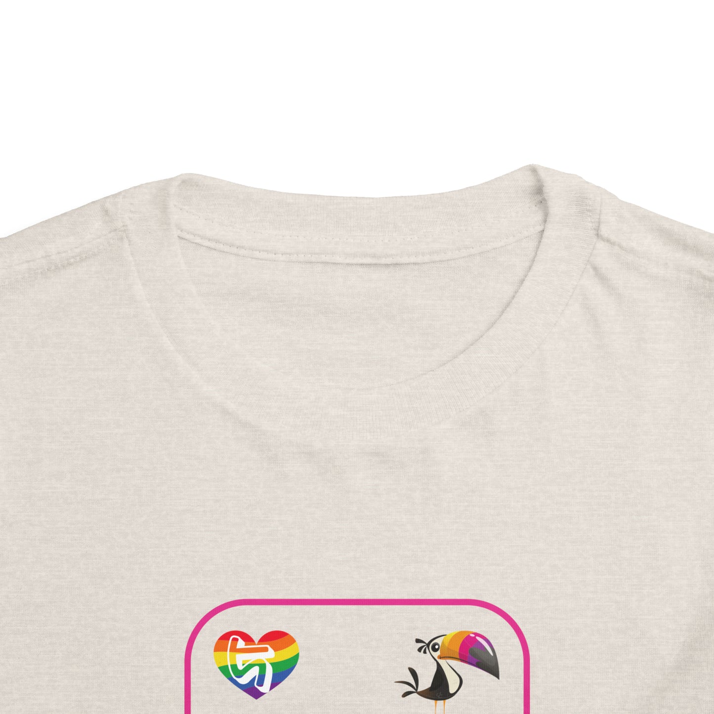 Five of Rainbows Toddler Short Sleeve Tee