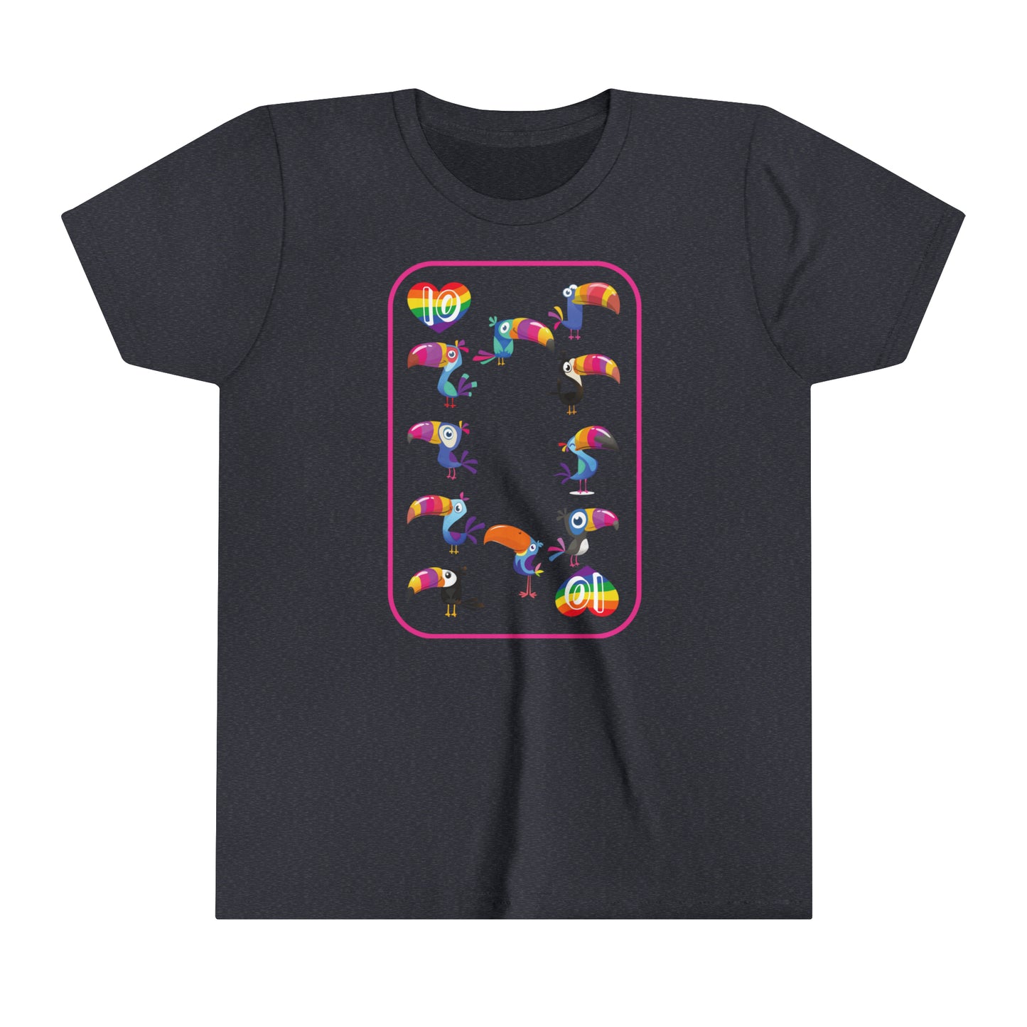 Ten of Rainbows Youth Short Sleeve Tee