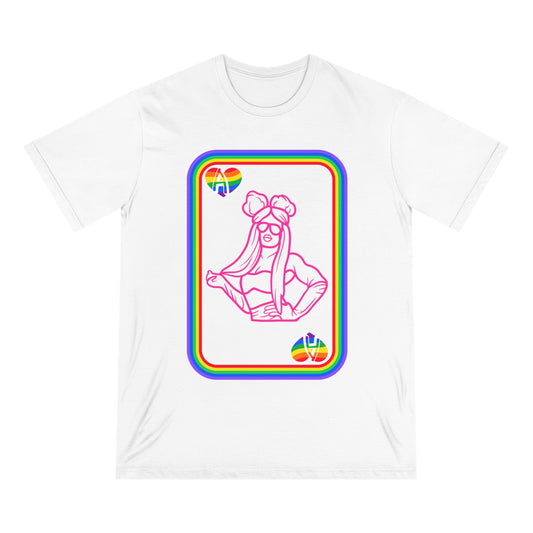 Ace of Rainbows M Organic Unisex Staple T-Shirt