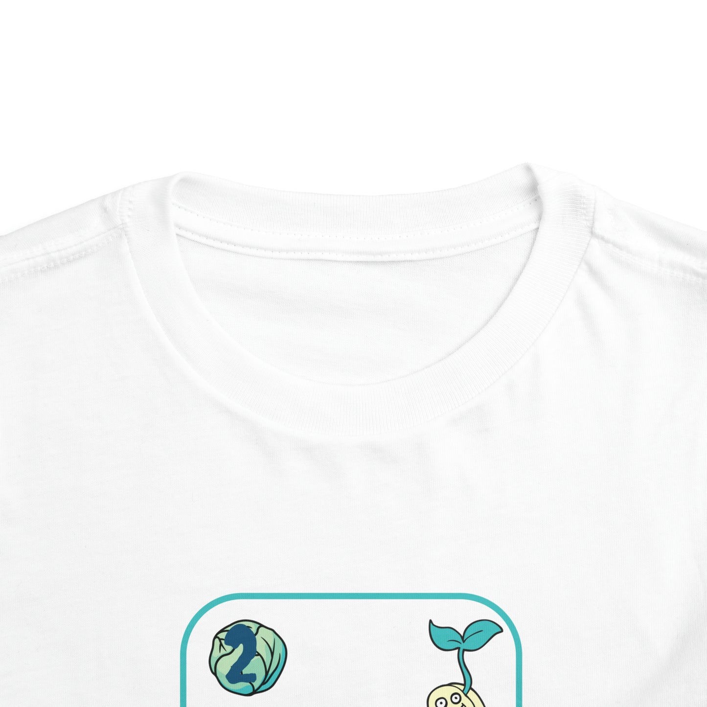 Two of Cabbages Toddler Short Sleeve Tee