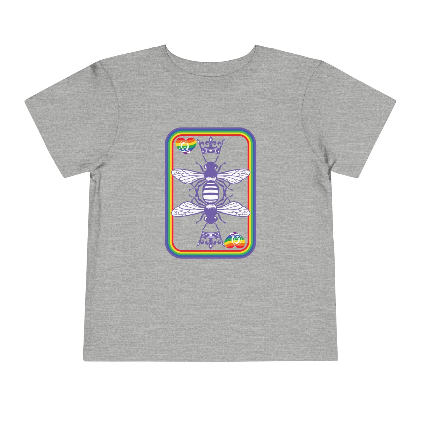 Queen of Rainbows Toddler Short Sleeve Tee