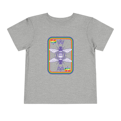 Queen of Rainbows Toddler Short Sleeve Tee