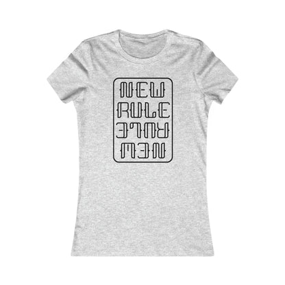 New Rule B&W Women's Favorite Tee