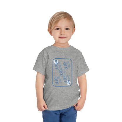 Five of Fishes Toddler Short Sleeve Tee