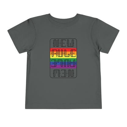 New Rule Rainbow Toddler Short Sleeve Tee