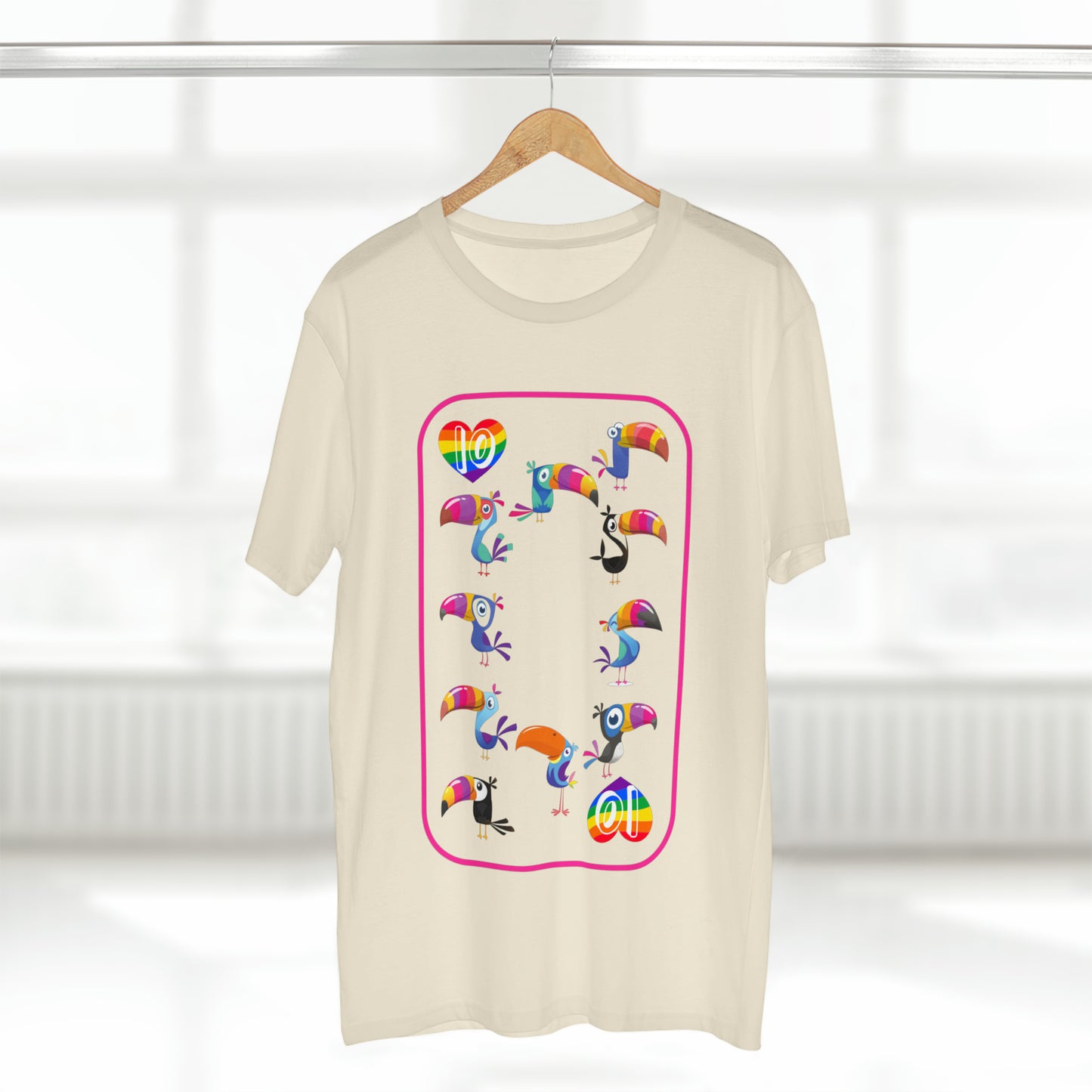 Ten of Rainbows Men's Staple Tee