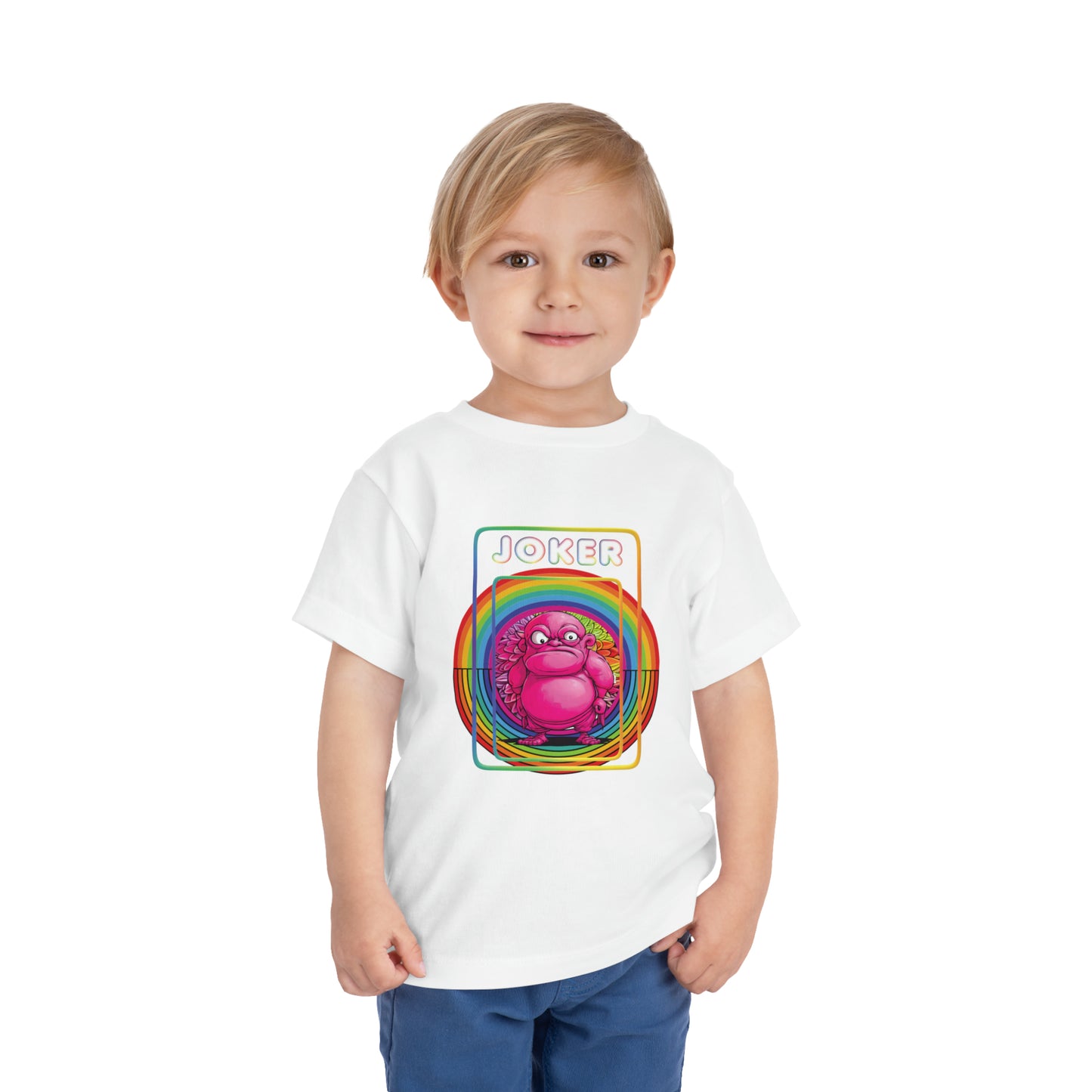Grumpy Budda Joker Toddler Short Sleeve Tee