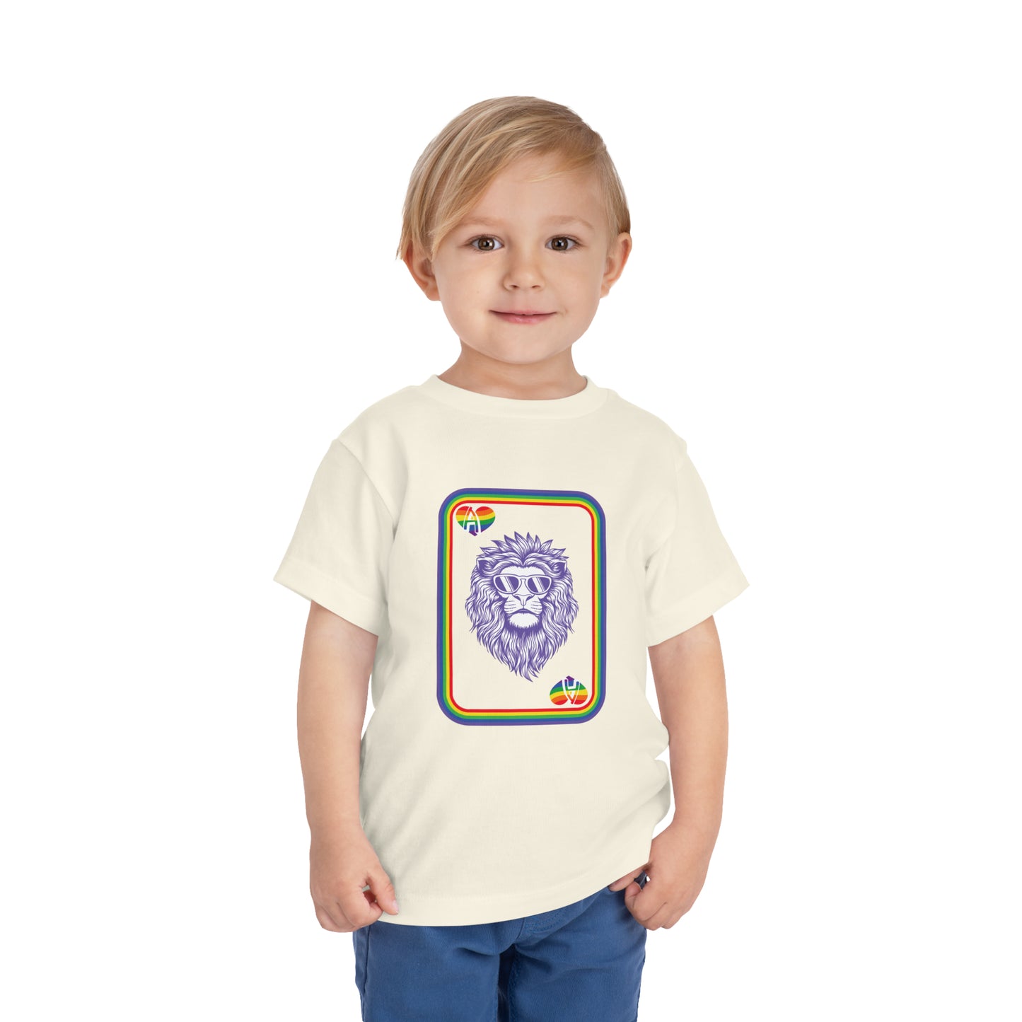 Ace of Rainbows Toddler Short Sleeve Tee