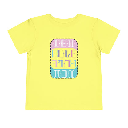 New Rule Identity Toddler Short Sleeve Tee