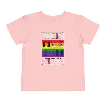 New Rule Rainbow Toddler Short Sleeve Tee