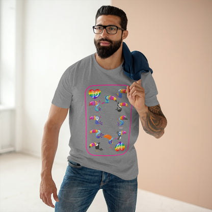 Ten of Rainbows Men's Staple Tee