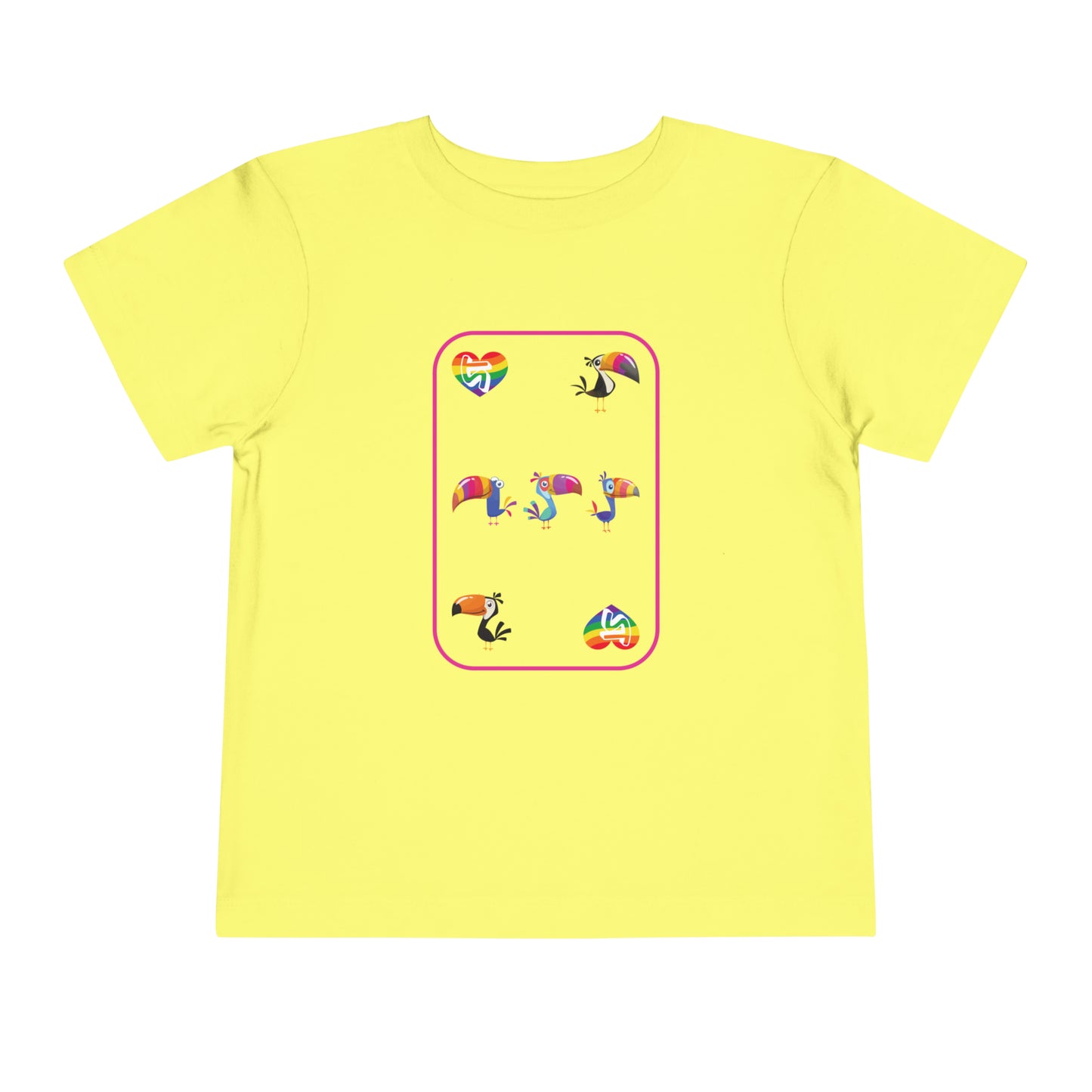 Five of Rainbows Toddler Short Sleeve Tee