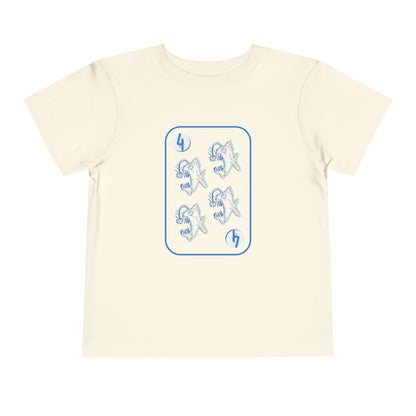 Four of Fishes Toddler Short Sleeve Tee