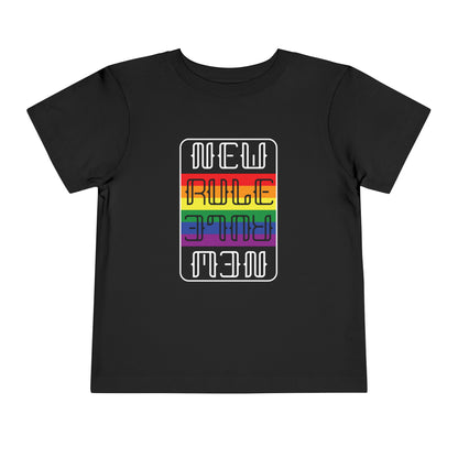 New Rule Rainbow Toddler Short Sleeve Tee