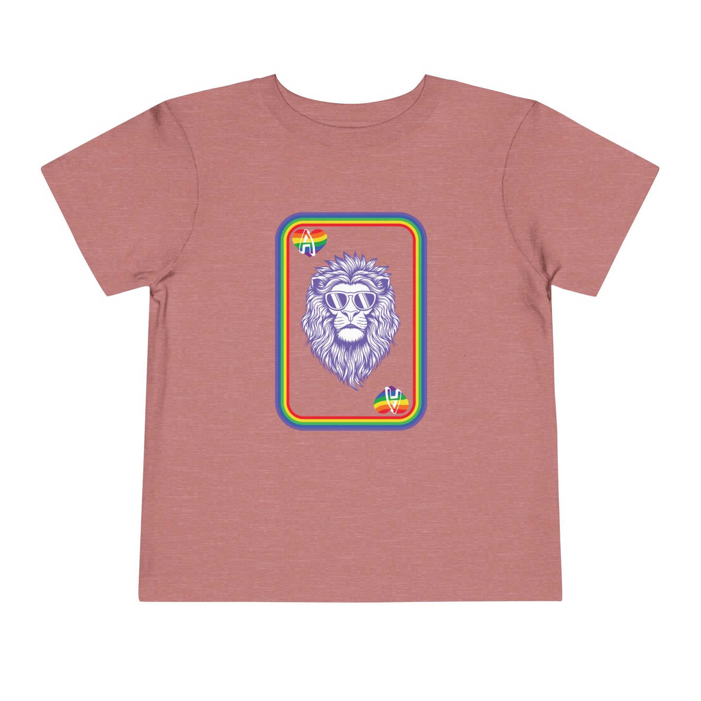 Ace of Rainbows Toddler Short Sleeve Tee