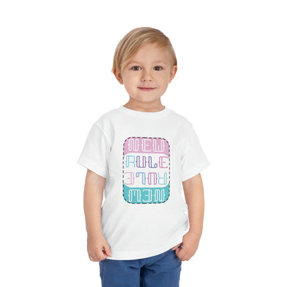New Rule Identity Toddler Short Sleeve Tee