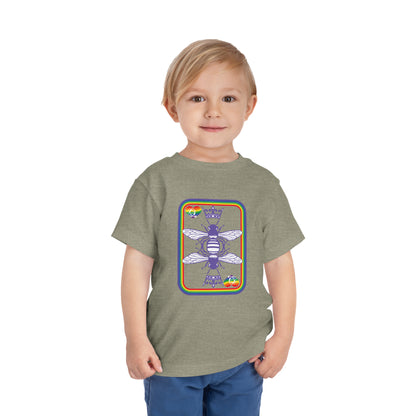 Queen of Rainbows Toddler Short Sleeve Tee