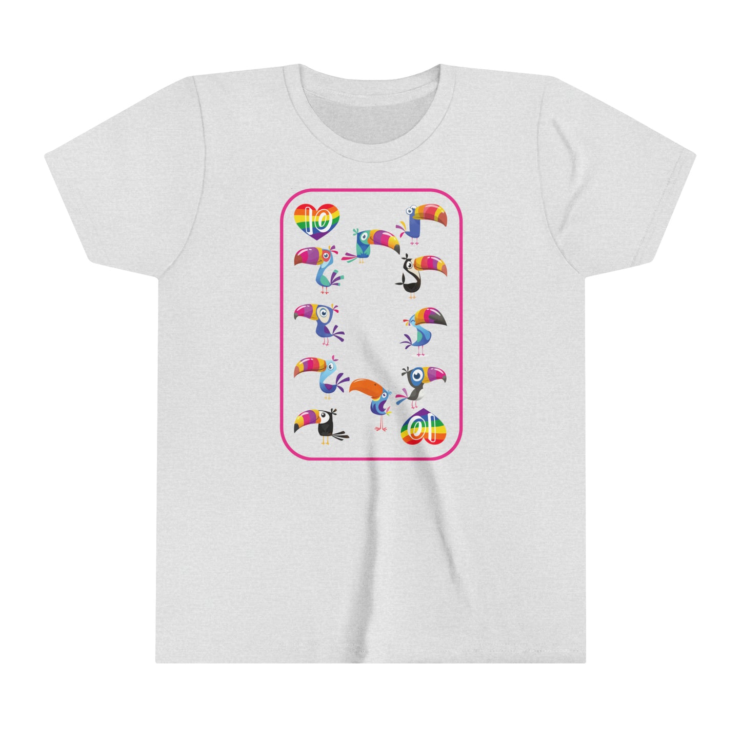 Ten of Rainbows Youth Short Sleeve Tee