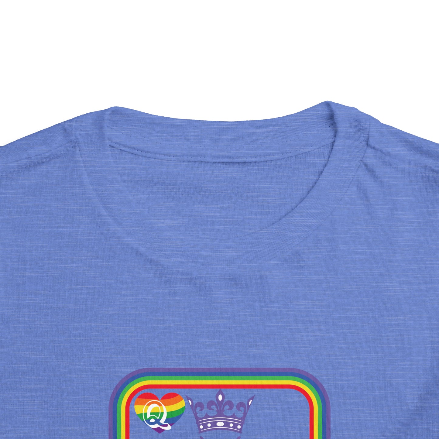 Queen of Rainbows Toddler Short Sleeve Tee