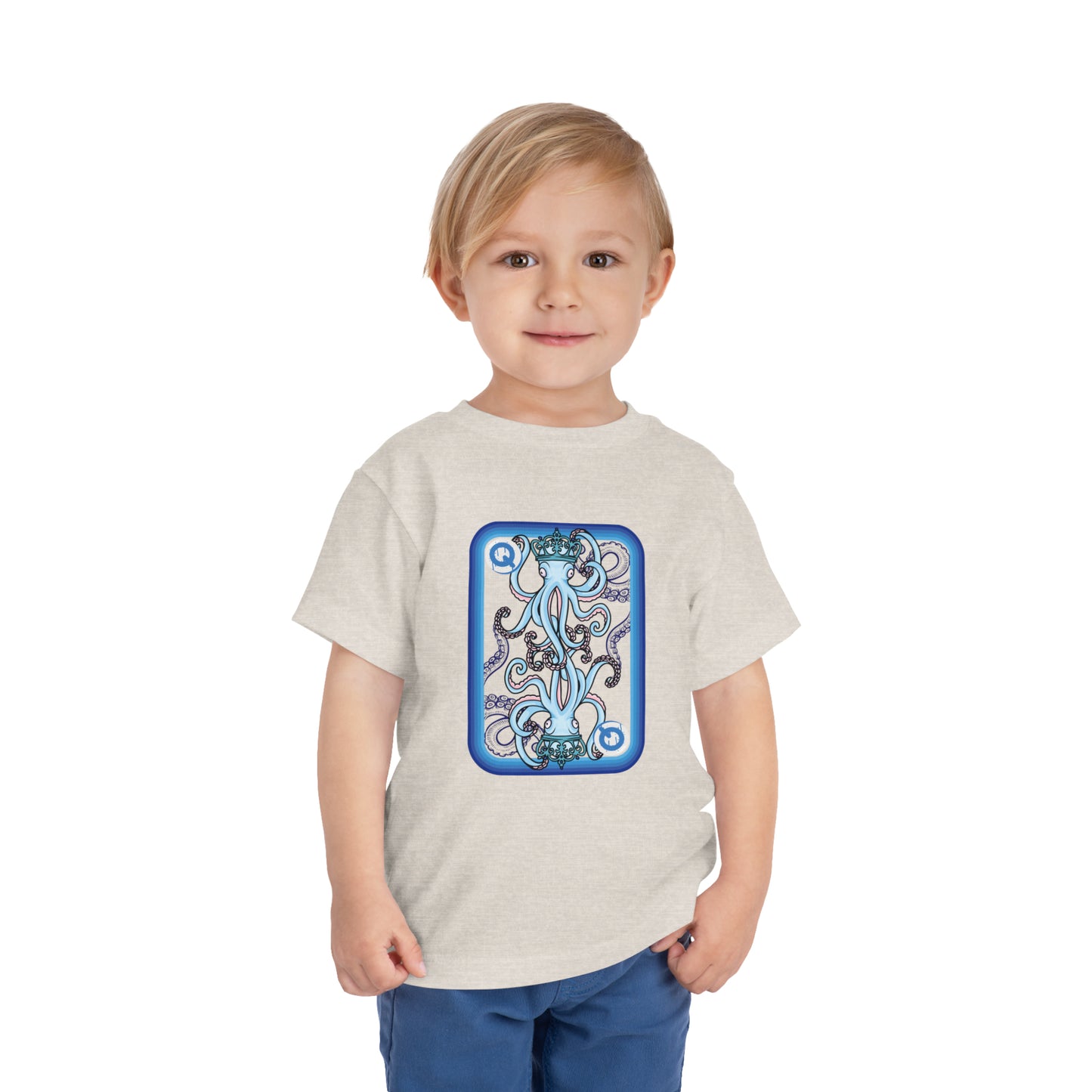 Queen of Fishes Toddler Short Sleeve Tee