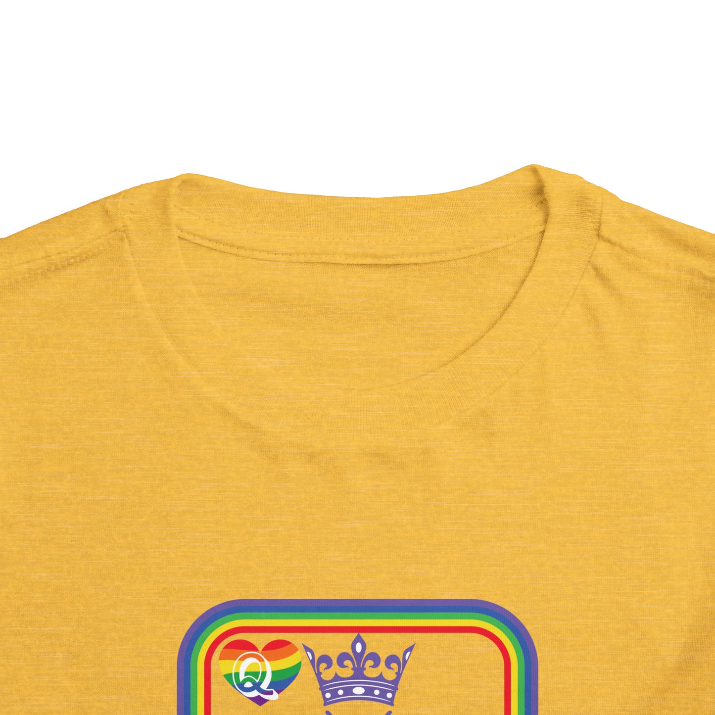 Queen of Rainbows Toddler Short Sleeve Tee