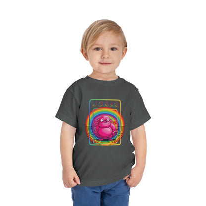 Grumpy Budda Joker Toddler Short Sleeve Tee