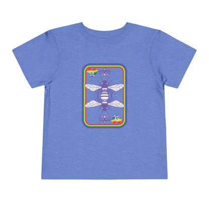 Queen of Rainbows Toddler Short Sleeve Tee