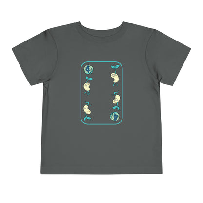 Four of Cabbages Toddler Short Sleeve Tee