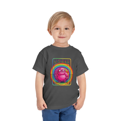 Grumpy Budda Joker Toddler Short Sleeve Tee