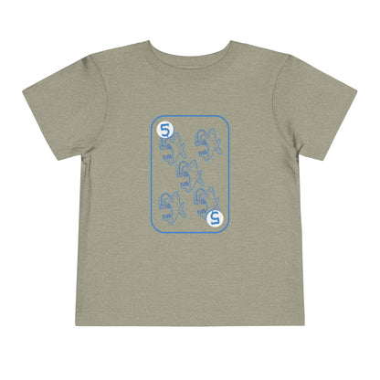 Five of Fishes Toddler Short Sleeve Tee