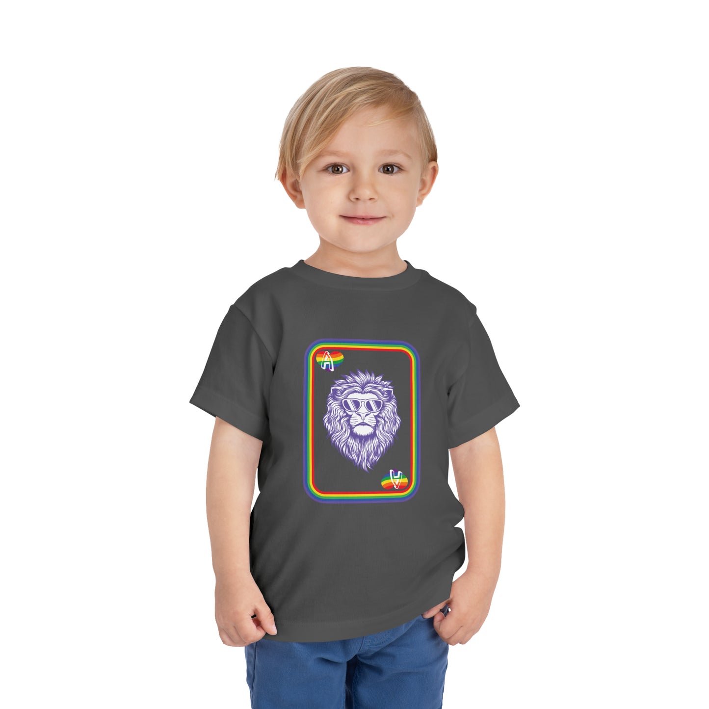 Ace of Rainbows Toddler Short Sleeve Tee