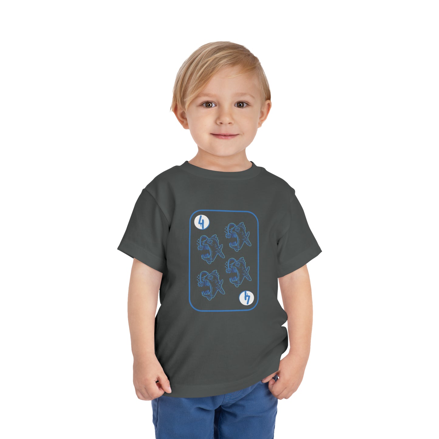 Four of Fishes Toddler Short Sleeve Tee