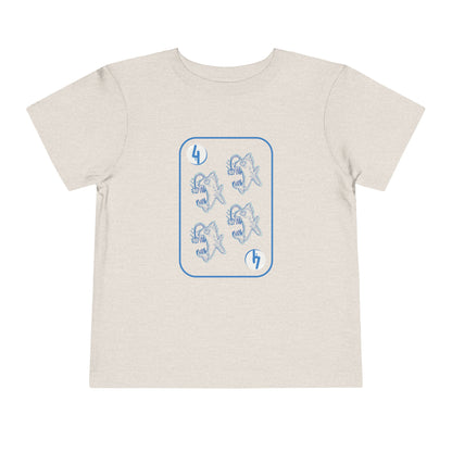 Four of Fishes Toddler Short Sleeve Tee