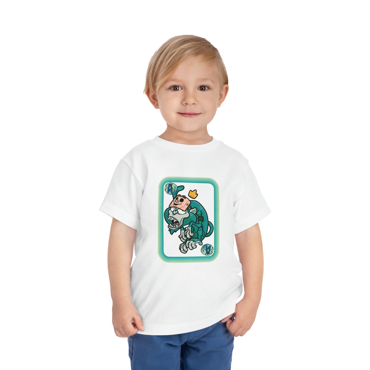 Ace of Cabbages Toddler Short Sleeve Tee