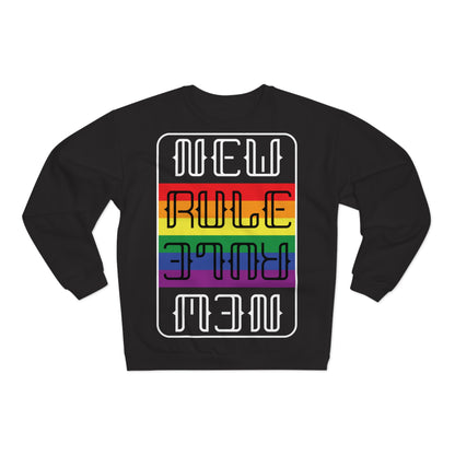 New Rule Rainbow Unisex Crew Neck Sweatshirt (EU)