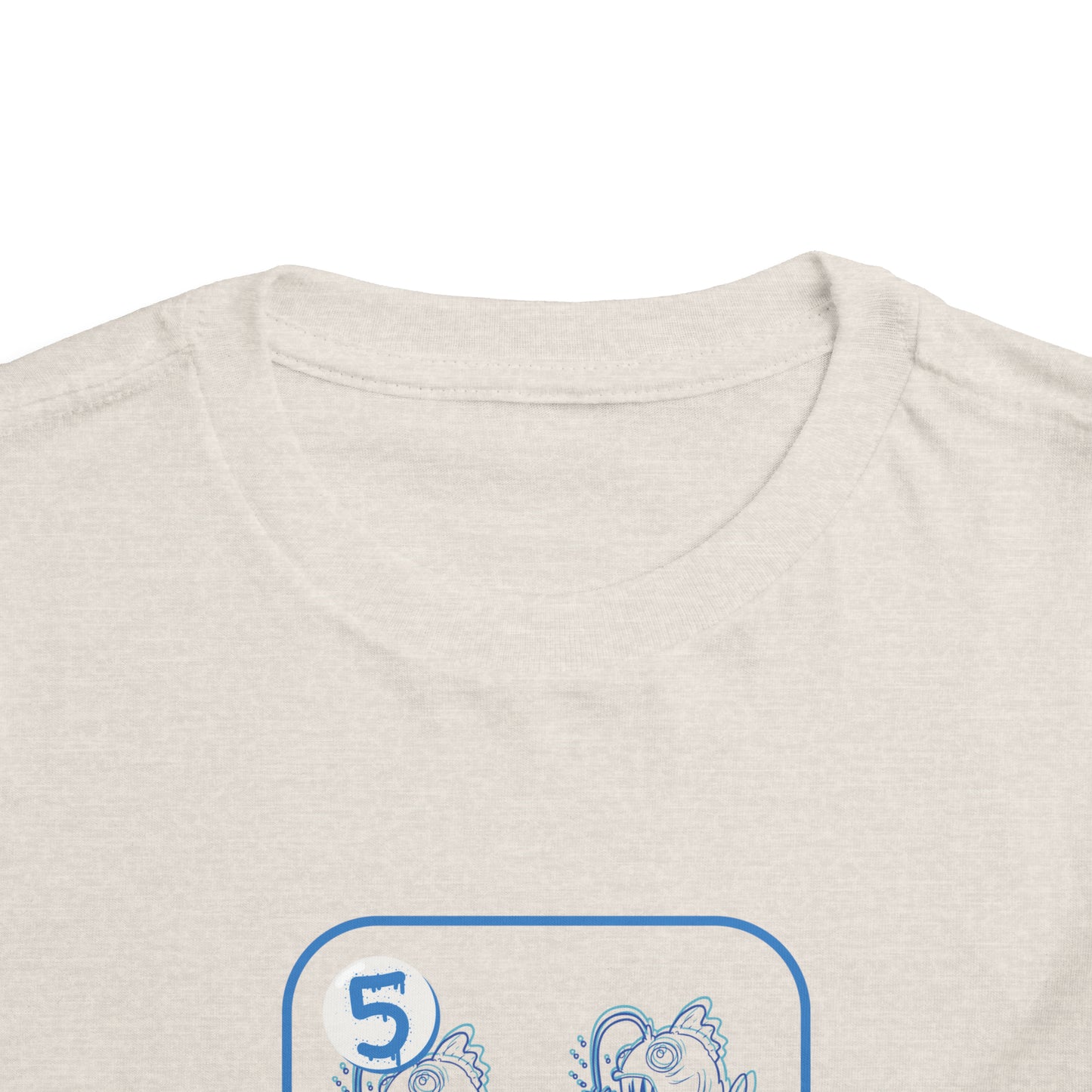 Five of Fishes Toddler Short Sleeve Tee