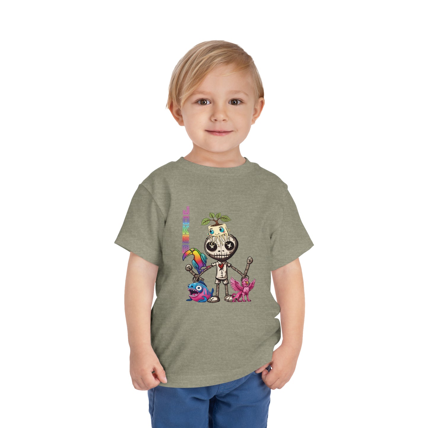 Voodoo Joker and the Gang Toddler Short Sleeve Tee