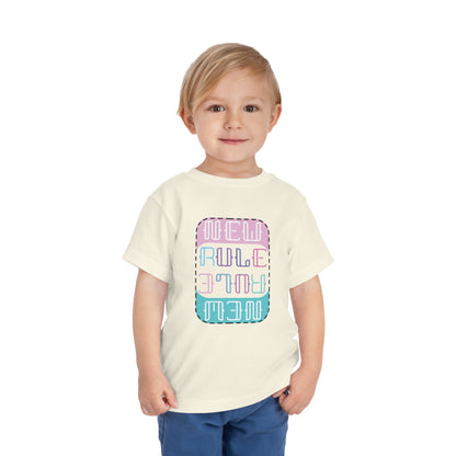 New Rule Identity Toddler Short Sleeve Tee
