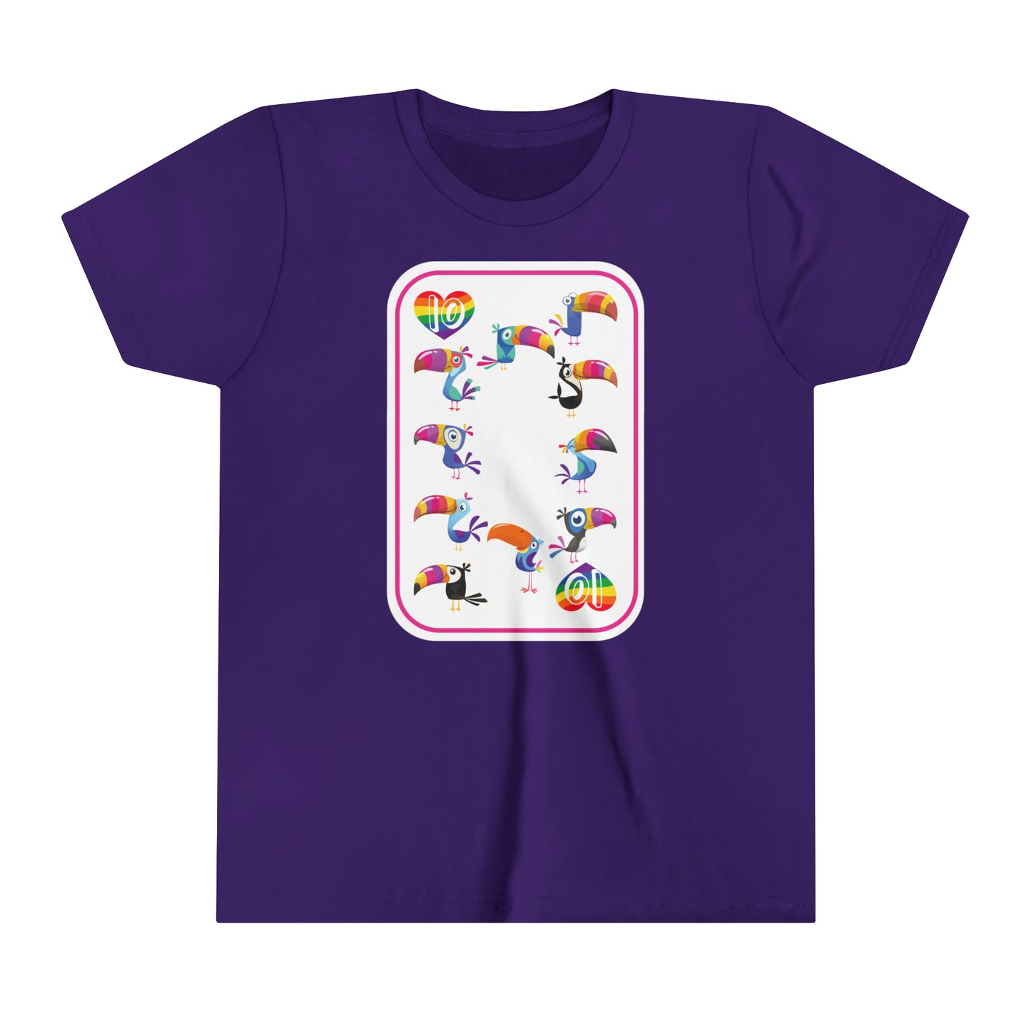 Ten of Rainbows Youth Short Sleeve Tee