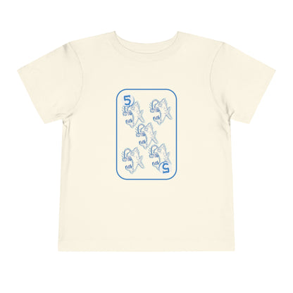 Five of Fishes Toddler Short Sleeve Tee