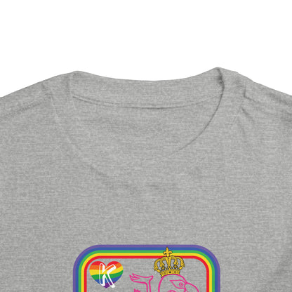 King of Rainbows Toddler Short Sleeve Tee