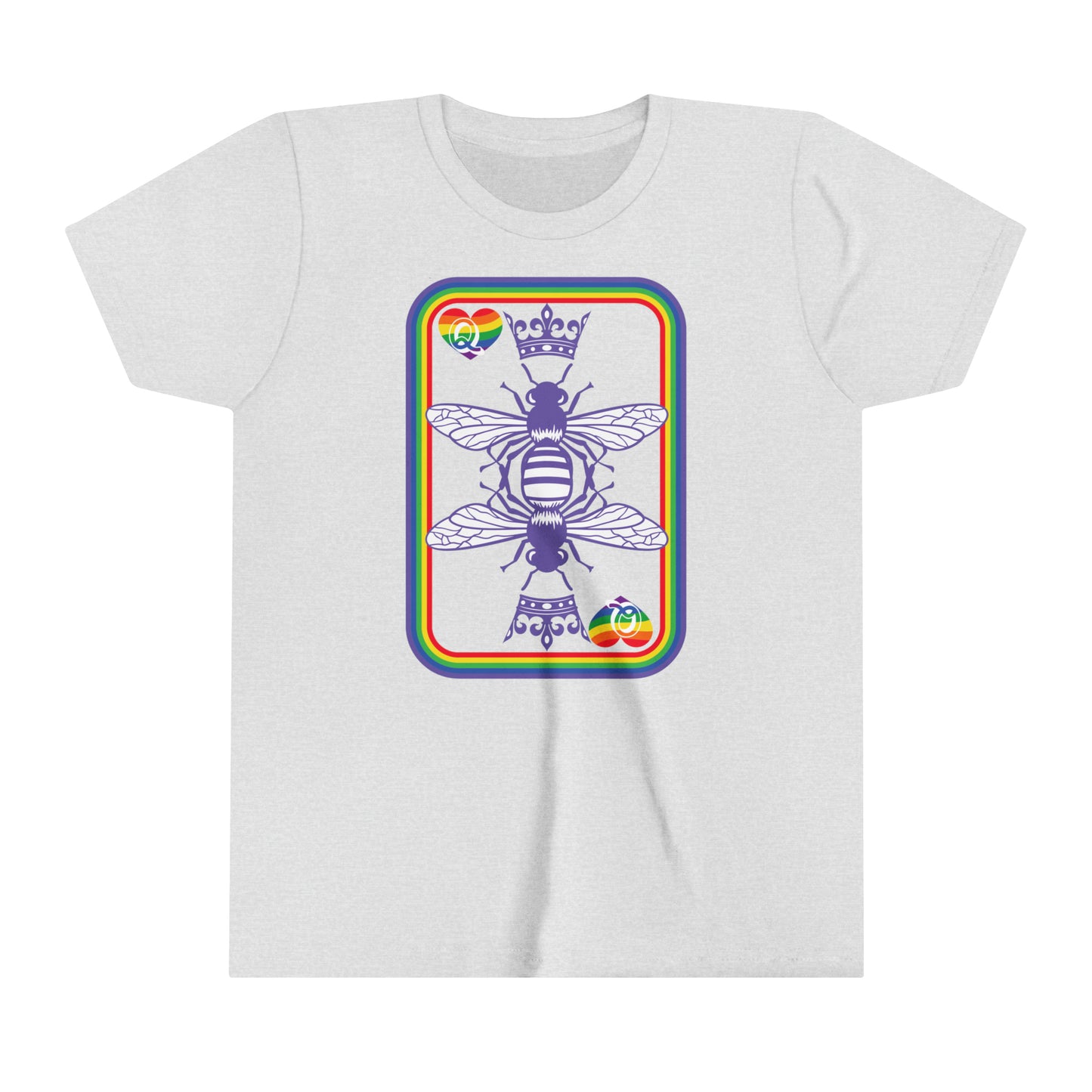 Queen of Rainbows Youth Short Sleeve Tee