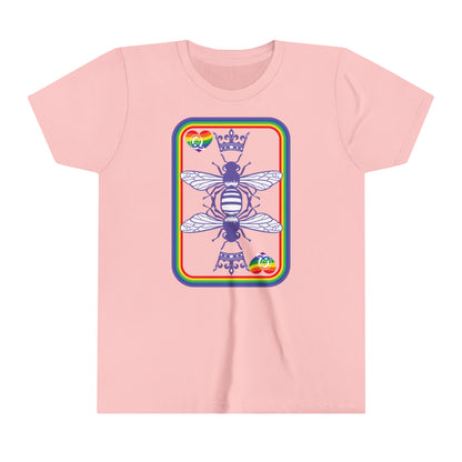 Queen of Rainbows Youth Short Sleeve Tee