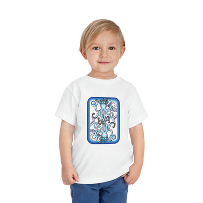 Queen of Fishes Toddler Short Sleeve Tee