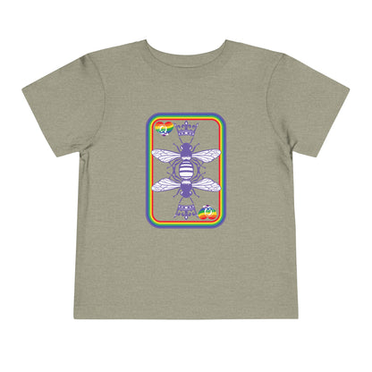 Queen of Rainbows Toddler Short Sleeve Tee