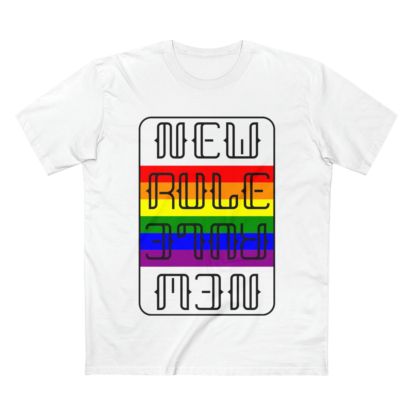 New Rule Rainbow Men's Staple Tee