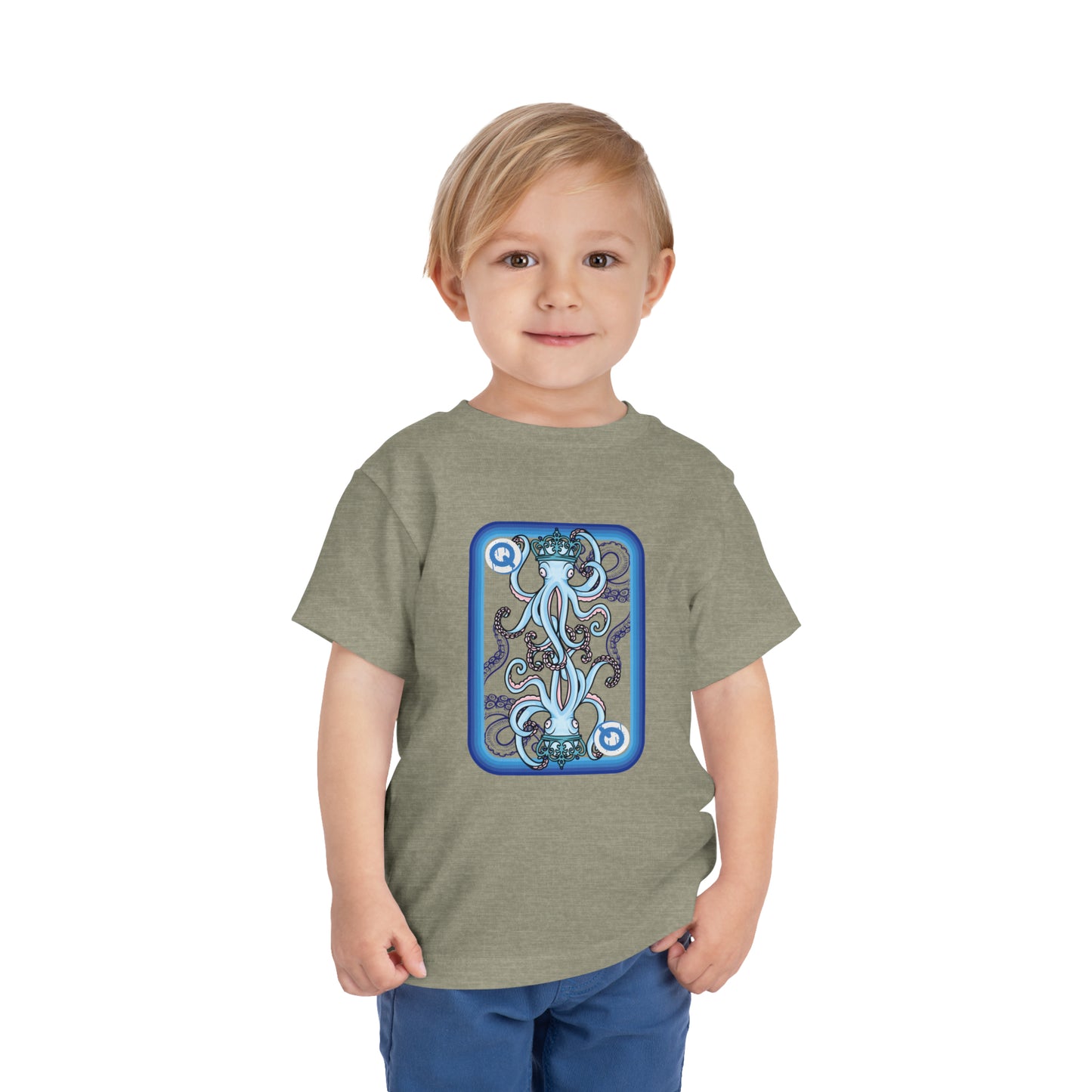 Queen of Fishes Toddler Short Sleeve Tee